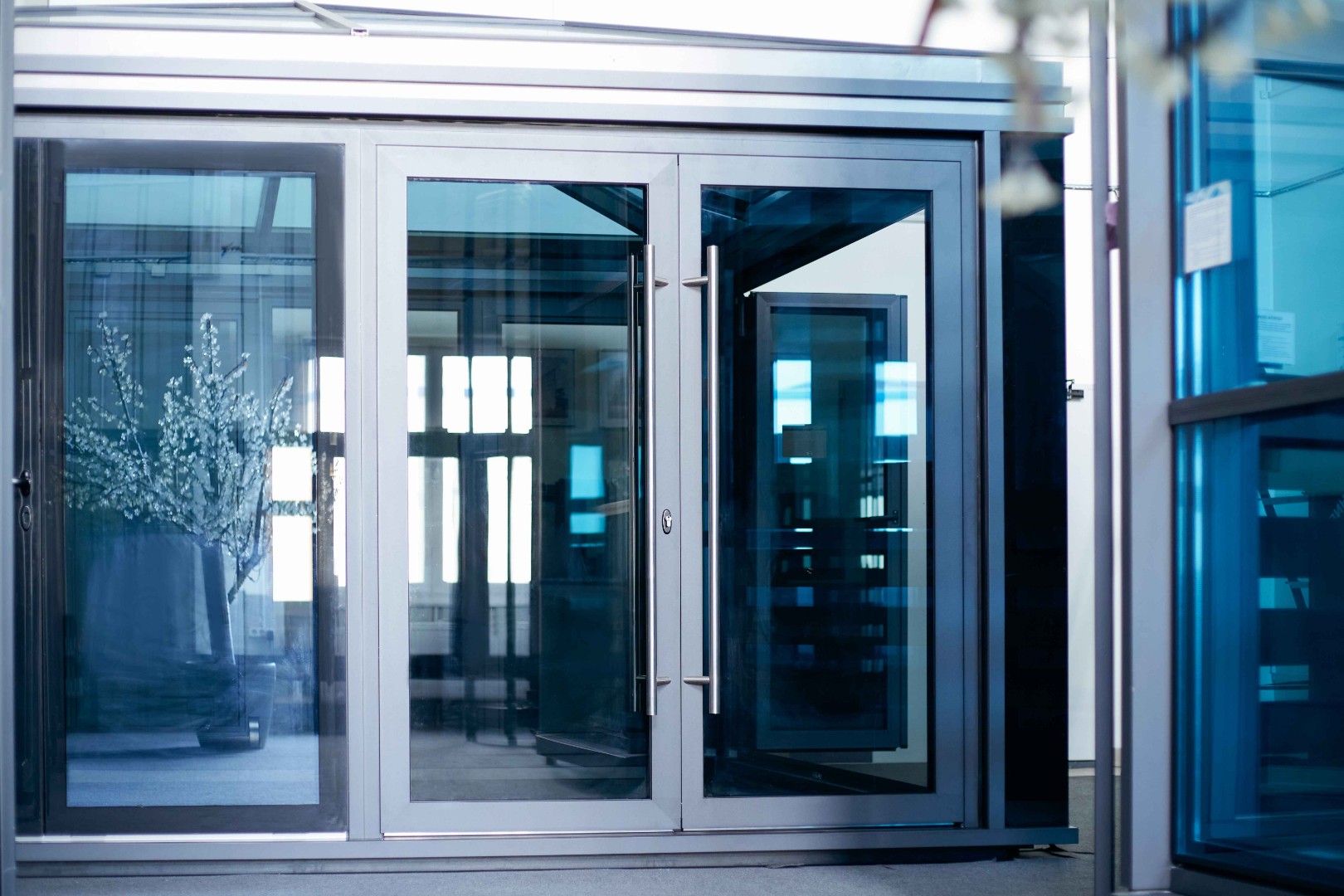 Входная группа из алюминиевого профиля ВтД А