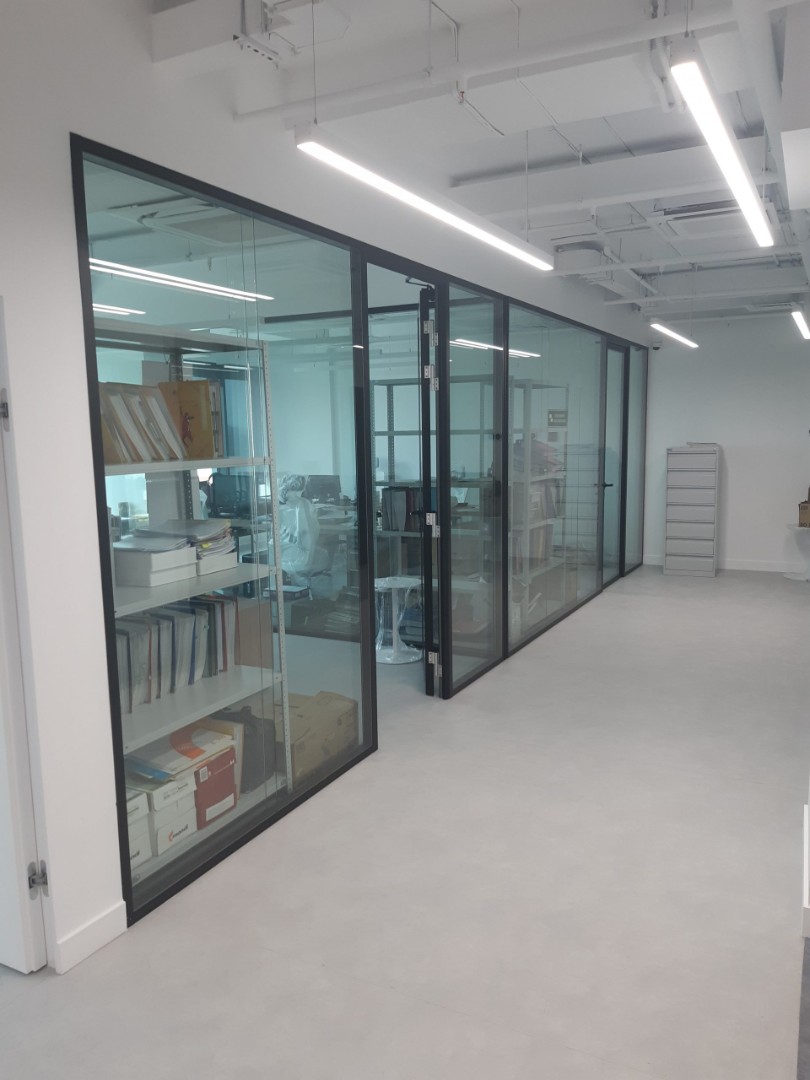 Перегородки алюминиевые