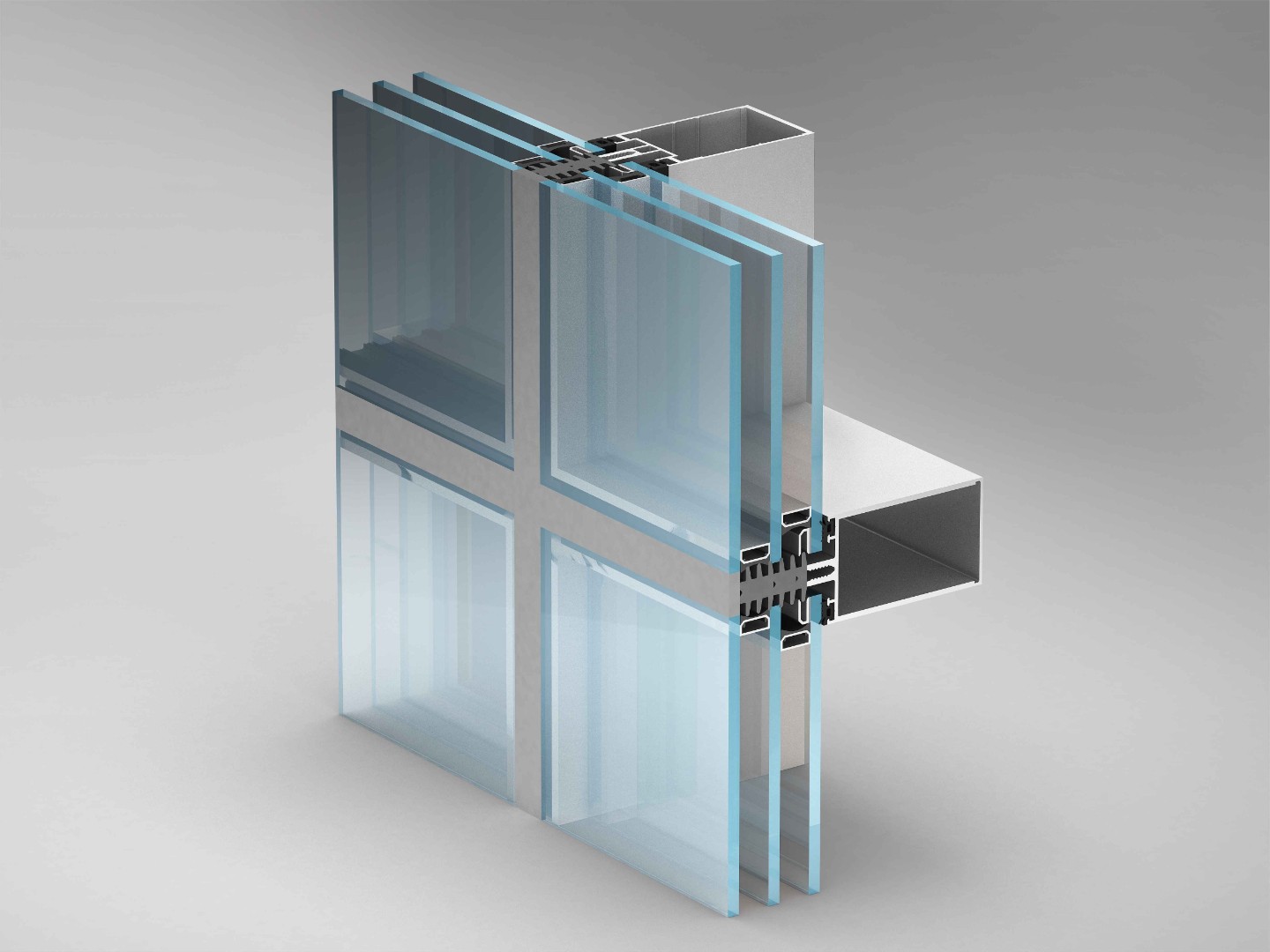 Структурное остекление ALT F50 SG